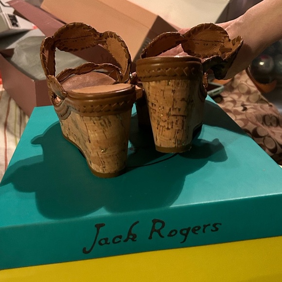 Jack Rogers sandals Size: 5 Color: cognac - Picture 3 of 3